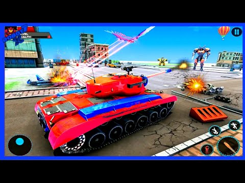 Eagle Robot Flying Sim: Cars Transform Game 2021 Android gameplay