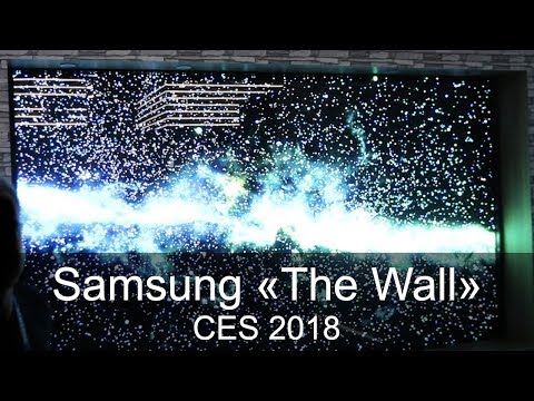 Samsung The Wall 146 Zoll MicroLED 4K TV - CES 2018 - Thomas Electronic Online Shop
