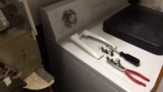 Whirlpool/Kenmore washer shakes/wobbles - Fix Counter balance spring (EASY FIX PART 1)