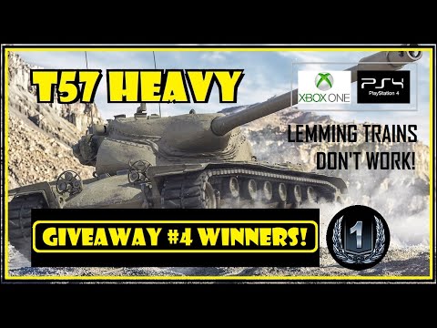 WOT Console 6.0 // Giveaway #4 Winners & Lemming Trains Don't Work!