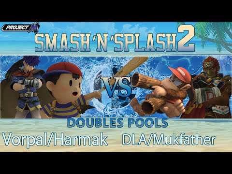 Vorpal/Harmak vs. DLA/Mukfather - Smash'N'Splash 2 Doubles Wave 2