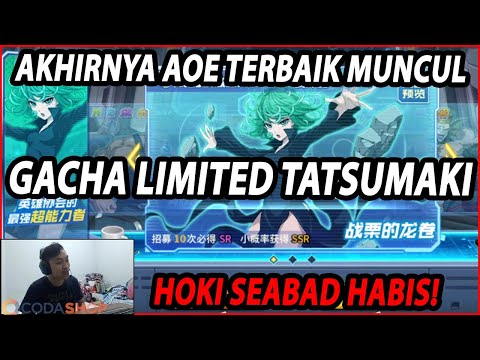 Akhirnya AOE TERBAIK!! GACHA LIMITED TATSUMAKI (HOKI SEABAD HABIS) - ONE PUNCH MAN:The Strongest