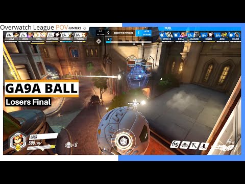 GA9A WRECKING BALL POV | Losers Final - Hunters vs Fuel | OWL Season 2021 Summer Showdown