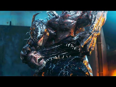 Venom vs Riot - Final Battle Scene - Venom (2018) Movie CLIP HD