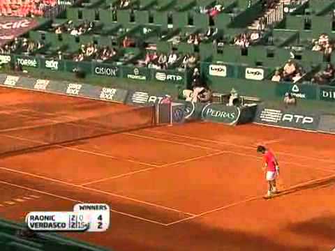 Fernando Verdasco vs Milos Raonic [SF ESTORIL 2011] Last Minutes