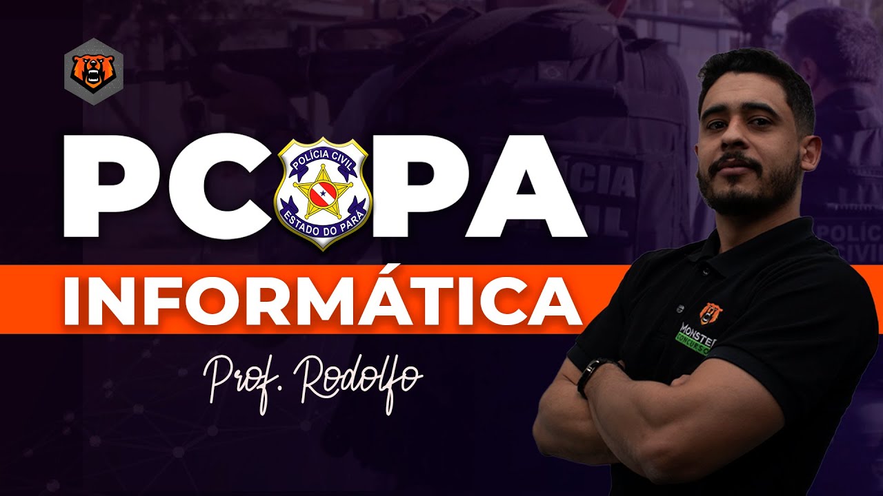 Concurso PC PA - Informática - Componentes de Computador - Prof. Rodolfo