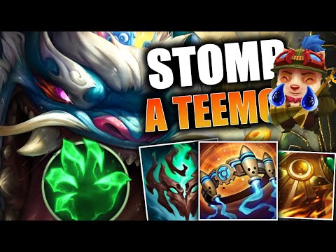 HYBRID ROCKETBELT TAHM KENCH BUILD FOR LICKING TEEMO - No Arm Whatley