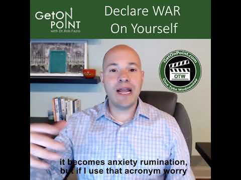 Declare War On Yourself