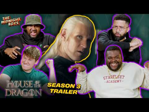 ‘House of the Dragon’ Season 3 and ‘The Mandalorian & Grogu’ Trailer Reactions | The Midnight Boys