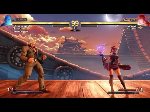 EVO 2021 Online Warm-Up : Street Fighter V NA Finals (Destructive) vs (YaNoob)