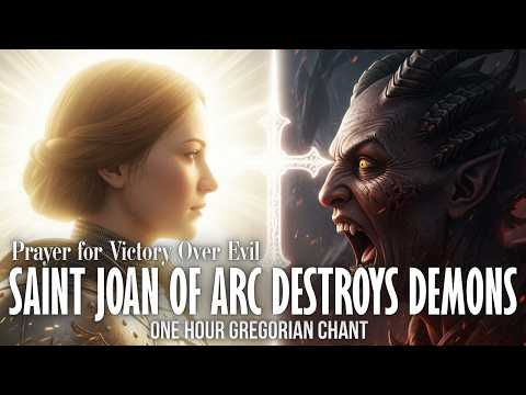 Sainte Jeanne d’Arc Prière pour la Victoire sur le Mal | 1 Heure de Chant Grégorien