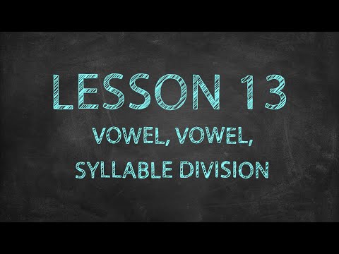 Sound It Out Episode #13 - Vowel, Vowel, Syllable Division