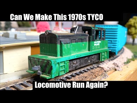 Can We Make This 1970s TYCO Burlington Northern Run Again? (Spider Egg)