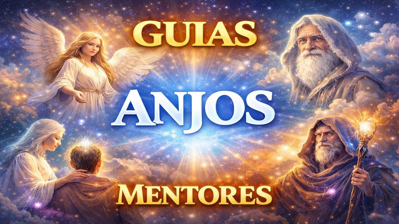 DIFERENÇA entre Mentores Espirituais, Guias Espirituais e Anjos da Guarda...