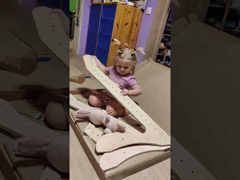 Сборка растущего стульчика вместе с ребёнком 🥰