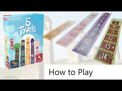 How to play 5 Towers - board game rules