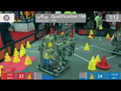 2018 VRC Arts Q156 - 675D 8691E vs 17071B 901C - 58 to 87