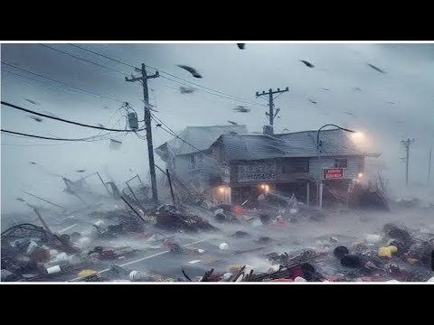 This afternoon in Argentina!! Residents are terrified by an unprecedented storm in Ulapes, La Rioja.