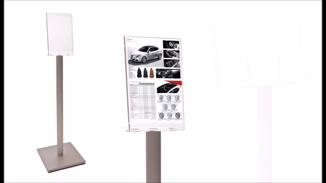 Taymar Floor Standing Brochure Holders