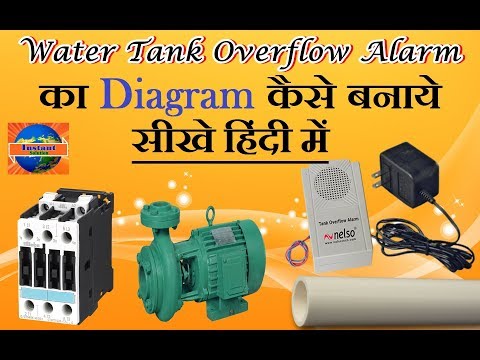How to Make Water Overflow Alarm ! Water Alarm Bell Circuits Diagram In Hindi Urdu instant solution Video