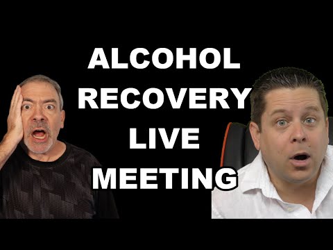 Live Online Alcohol Recovery Meeting AA Step 1