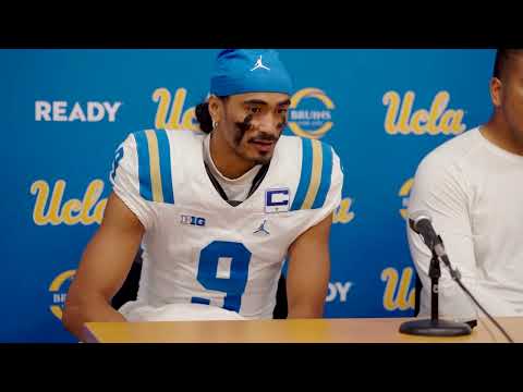 UCLA Football Postgame - Players, at Indiana (Oct. 25, 2025)