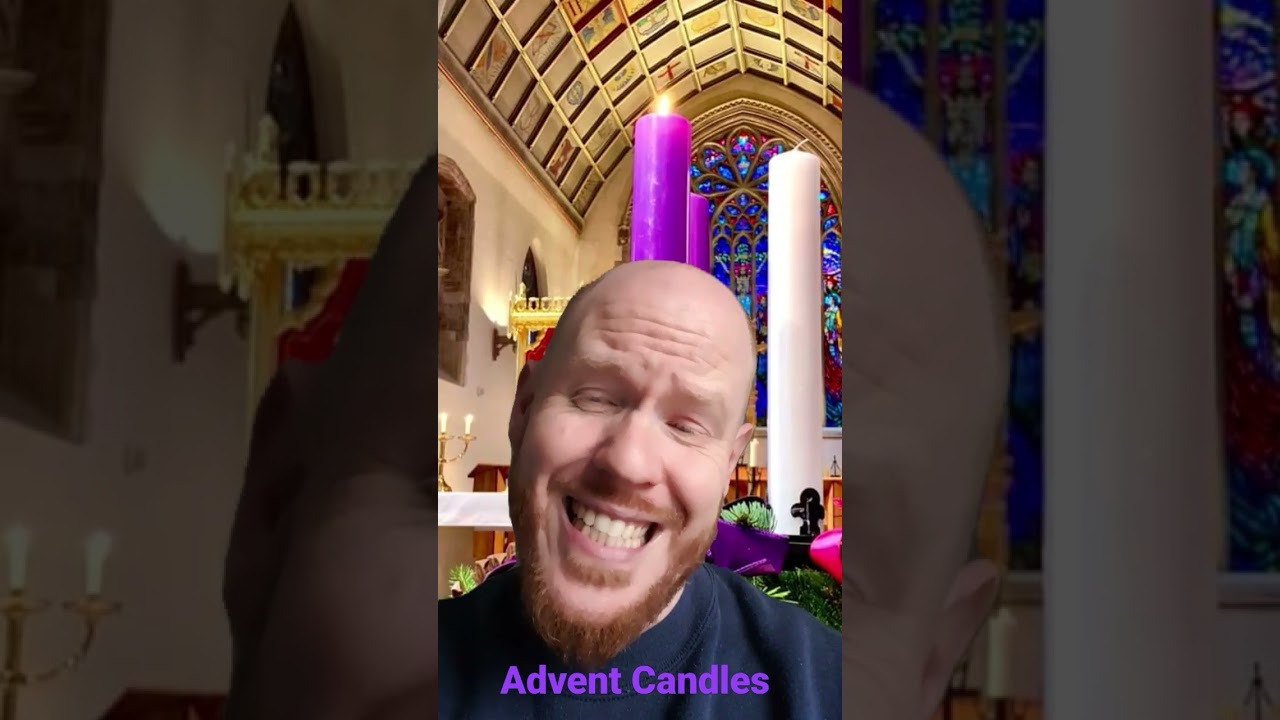 Advent Candles and there meaning. #catholicism #romancatholicmass #churchofengland #jesus