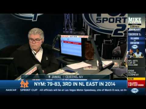 Mongo asks Mike Francesa if Citi Field will get struck by Jewish lightning