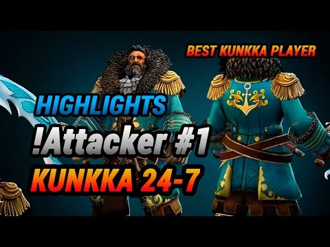 Kunkka dota 2 Attacker highlights