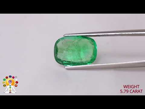 Emerald 5.79ct.On-Demand video