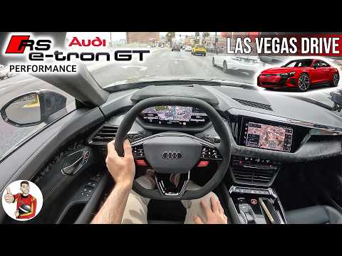 The Audi RS e-Tron GT Performance is as Fast as It Looks // First Drive (POV)