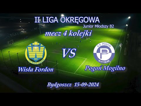 Wisła Fordon vs Pogoń Mogilno (skrót)