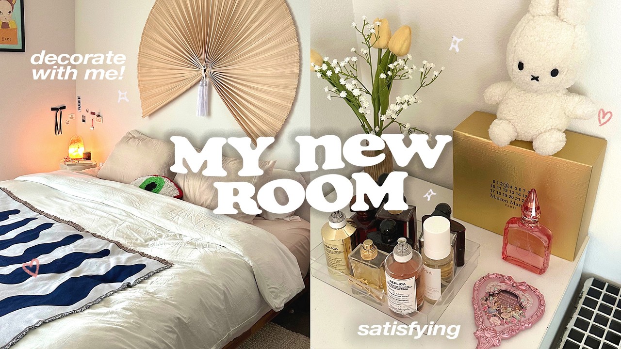 EXTREME BEDROOM MAKEOVER! *pinterest inspired* decorating, organizing, cozy aesthetic