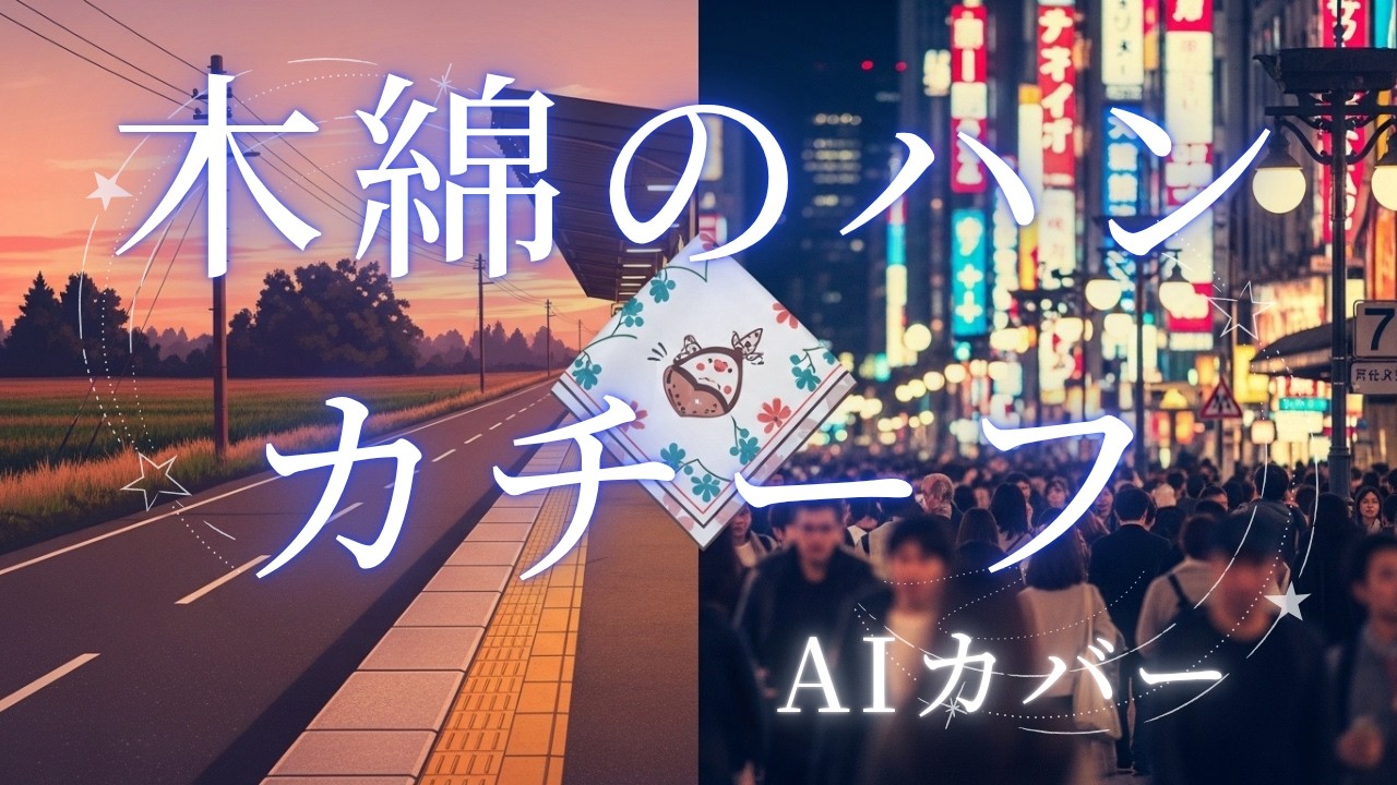 【AIカバー】太田裕美「木綿のハンカチーフ」/ 感情豊かな高性能AIボーカル