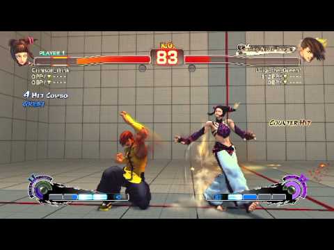 Ultra street fighter IV battle: juri vs. yang
