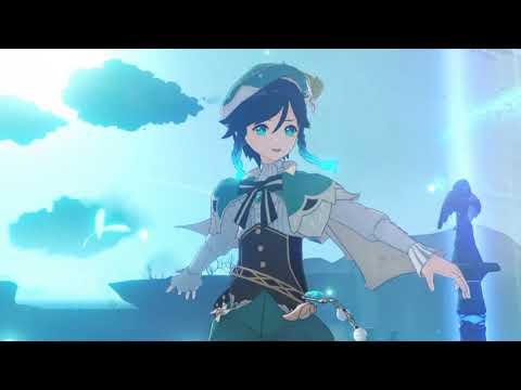 Genshin Impact | PV Characters Venti Dub English, Chinese, Korea, Japanese