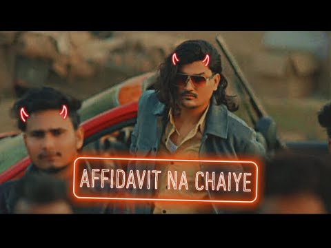 Affidavit !! Amit Saini Rohtakiya (Official 4K Video )| New Haryanvi Songs Status 2024