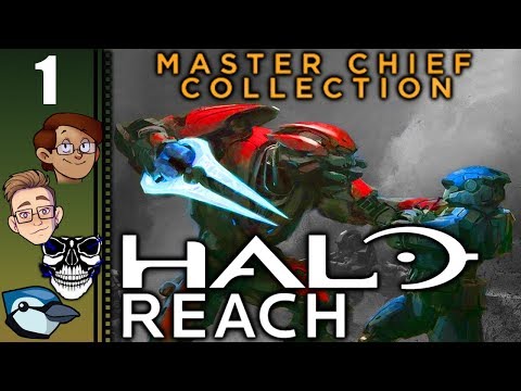 Let's Play Halo: Reach Legendary Co-op Part 1 - The Master Chief Collection on PC