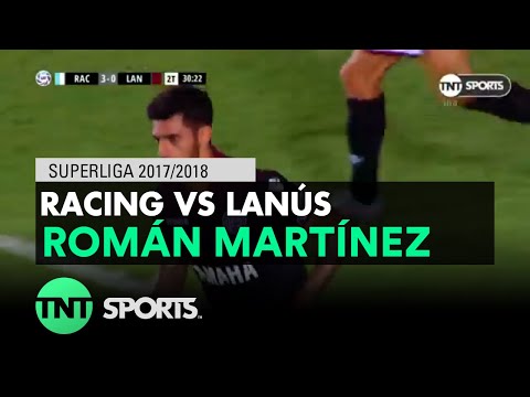 Román Martínez (3-1) Racing vs Lanús | Fecha 16 - Superliga Argentina 2017/2018