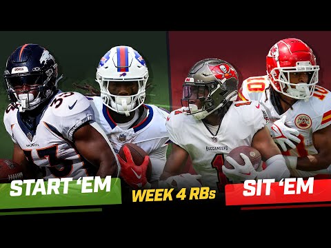 Start Em Sit Em Rbs Week 4