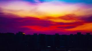 Time is very busy, don't miss the sunset and sunset