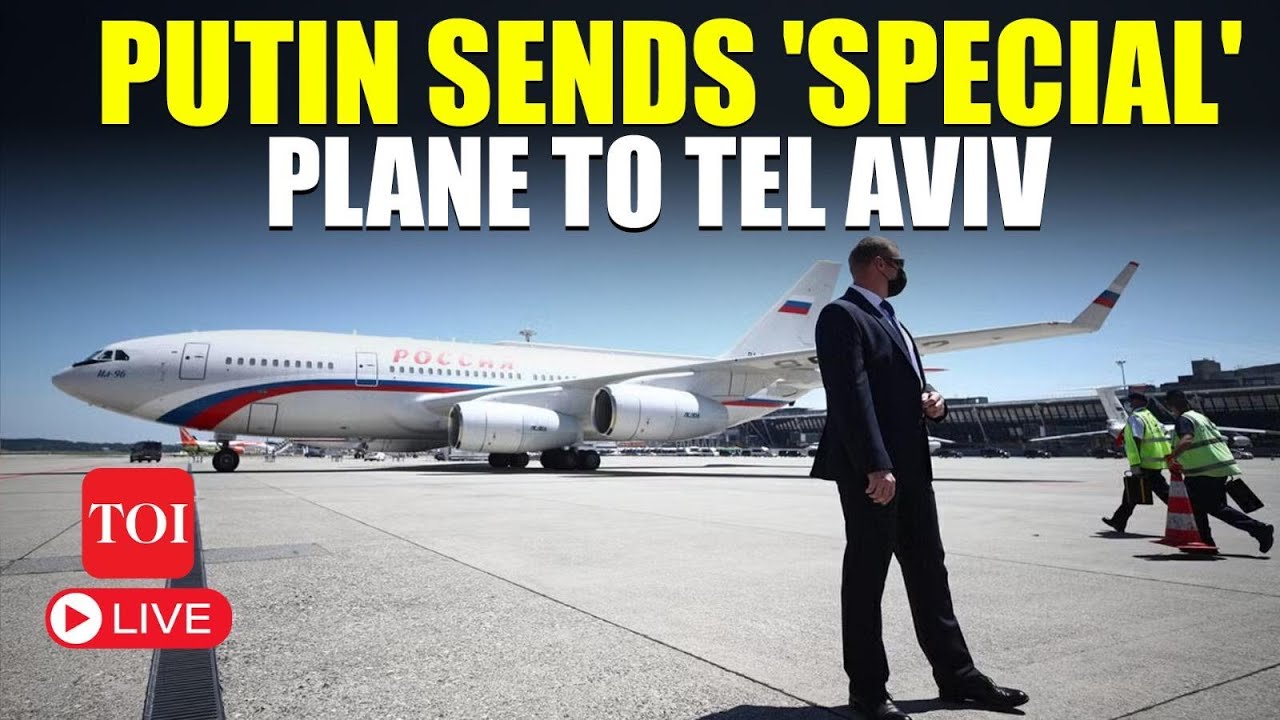 LIVE | Mystery Russian Plane Lands In Israel; Putin Sends 'Secret' Message On Iran, Hamas?