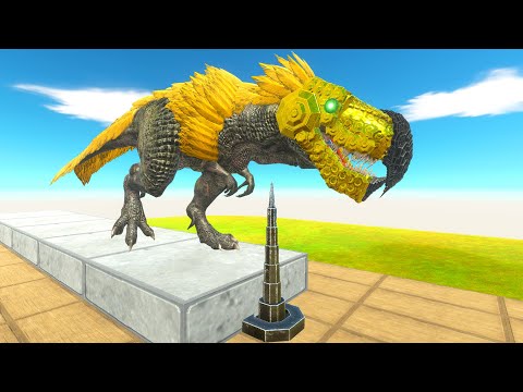 Deadly Spike vs Mecha Units | Animal Revolt Battle Simulator