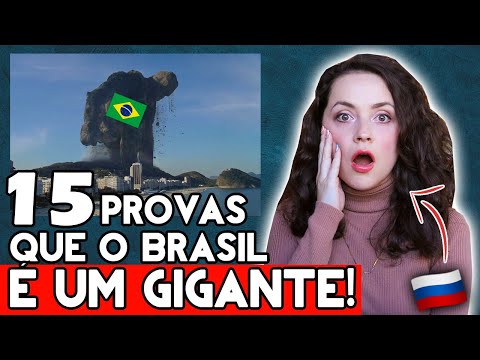 TODA A VERDADE SOBRE O REAL POTENCIAL DO BRASIL | GRINGA RUSSA REAGINDO