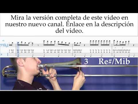 Como Tocar Trombón Shakira - Acróstico Tablatura um-a-n927 vistas previas