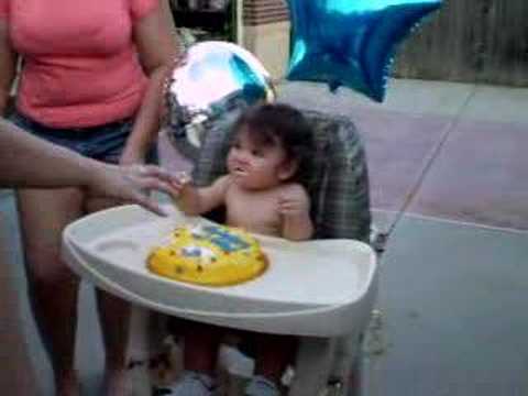 Kayden's First birthday cake take 2!