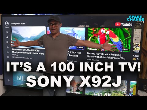 External Review Video zF8dyXHBatY for Sony Bravia XR X92J 4K Full-Array LED TV (2021)