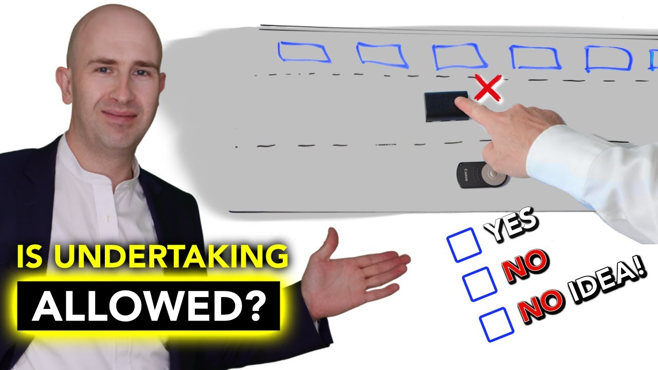Are You Allowed to Undertake? | Highway Code | BlackBeltBarrister