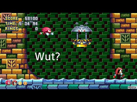 Sonic Mania and the fact I always find the craziest glitches.