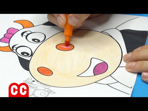 La Vaca Lola, Video Coloreable - Mundo Canticuentos